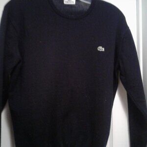 Lacosta man sweater new not use authentic  size meduim , dark blue color